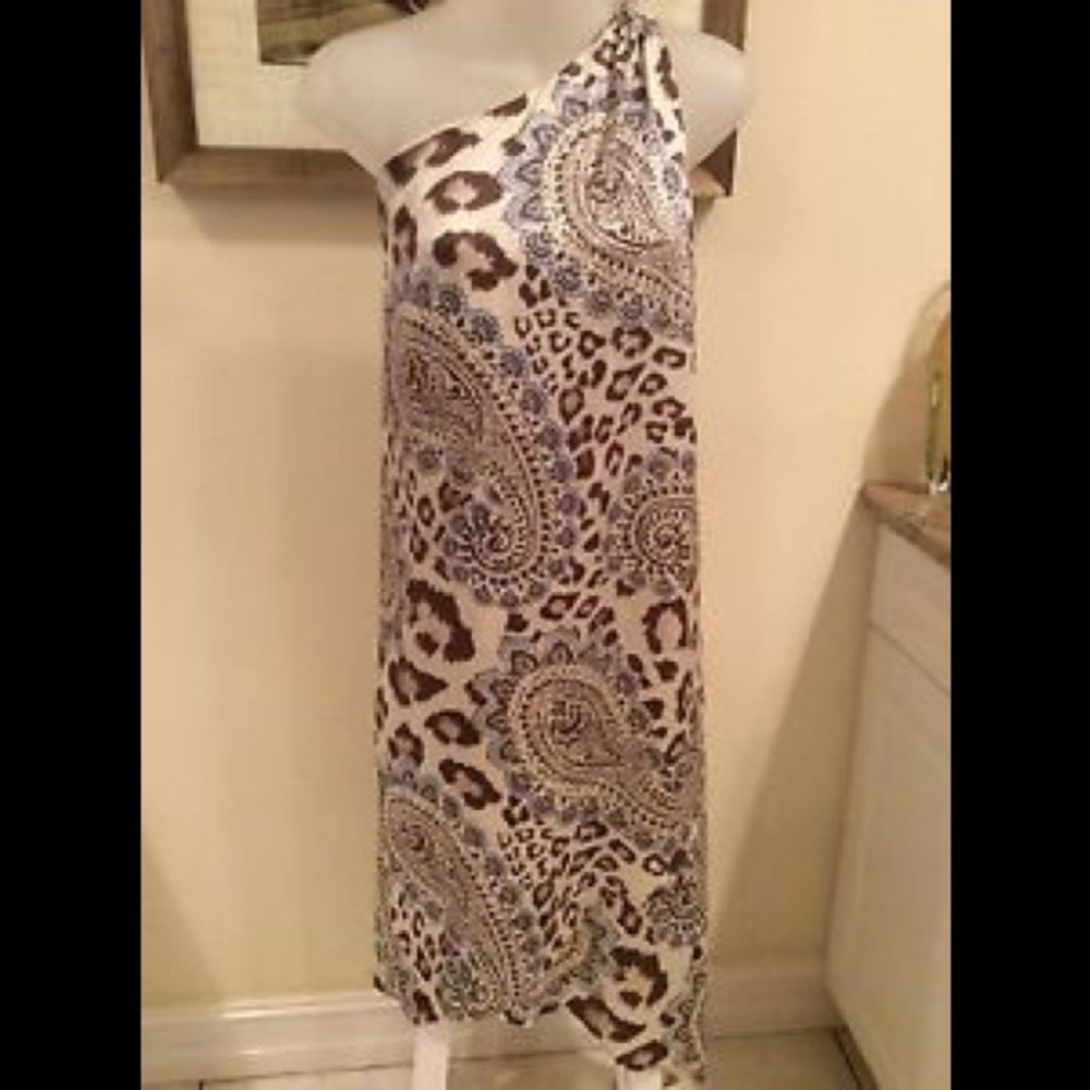 Tommy Bahama cub paisley silk dress